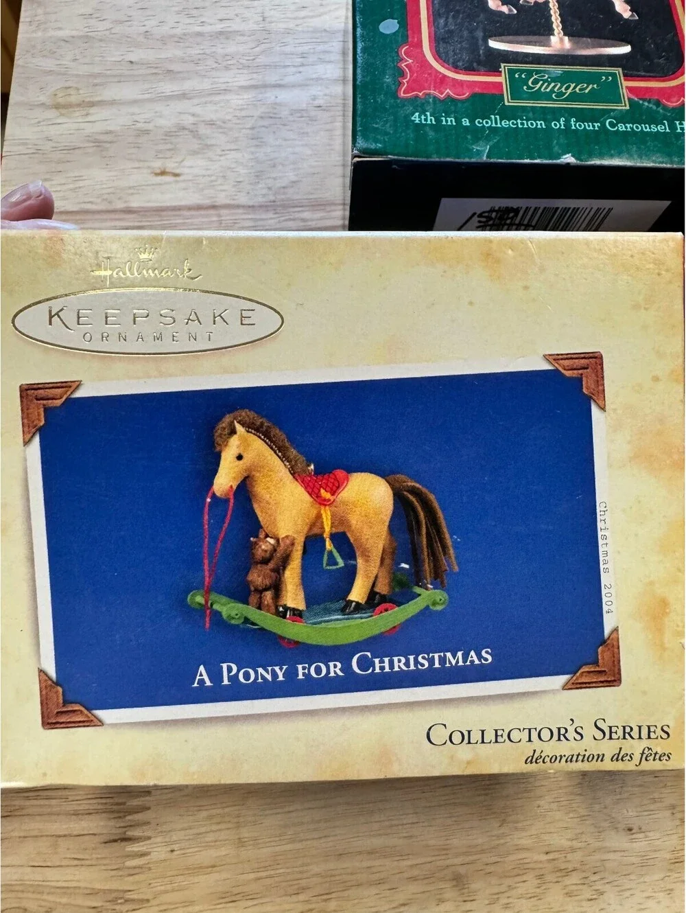 Hallmark Keepsake Horse Christmas Ornaments Lot 1989 1998 2004